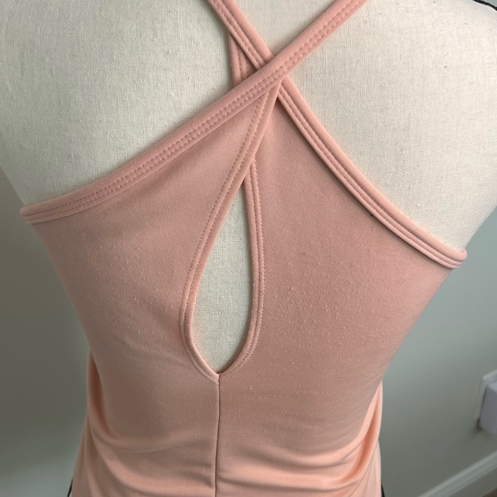 XBack Top; Size: Small: Peach